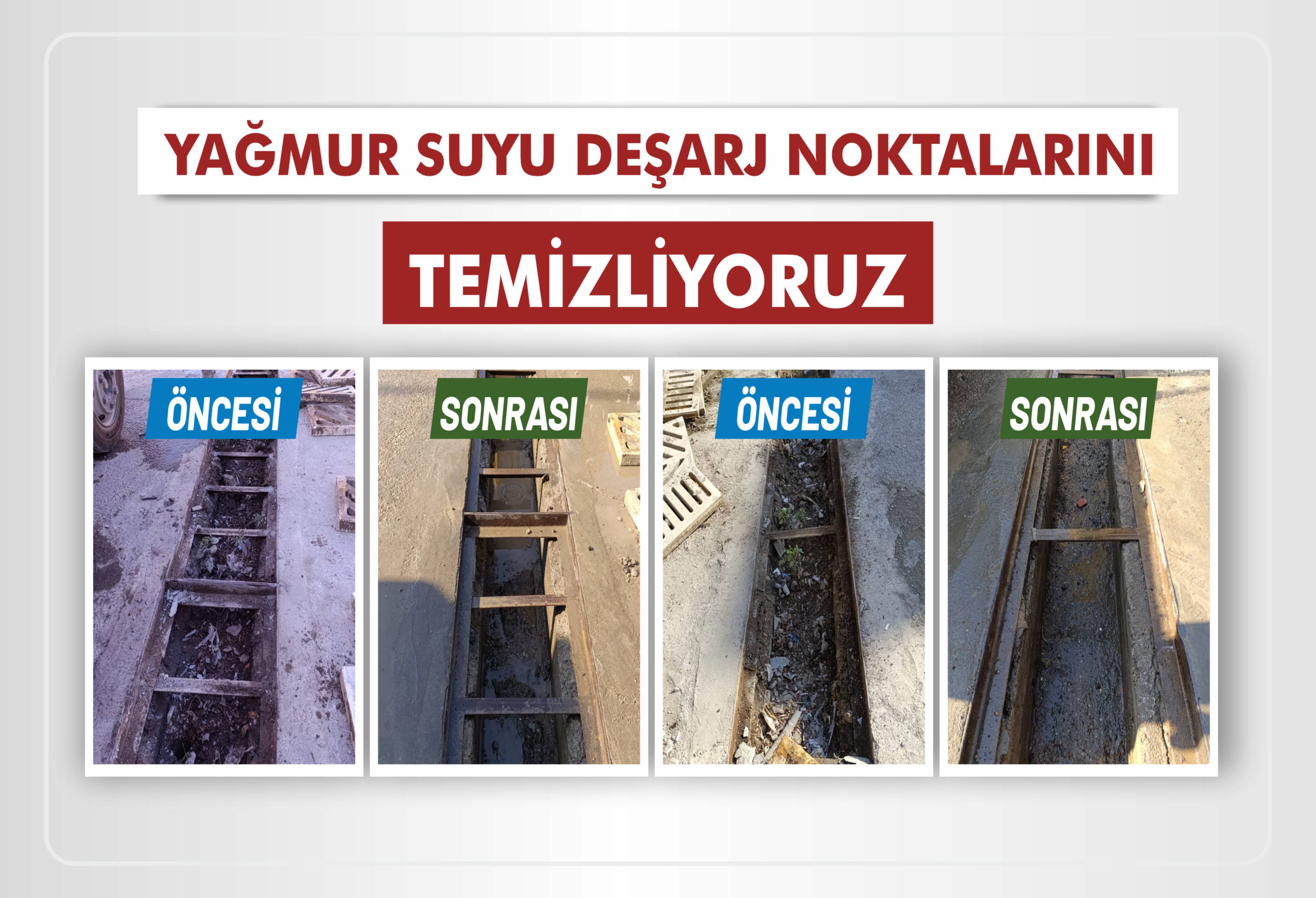 Deşarj Hatlarında Bakım ve Onarım Sürüyor